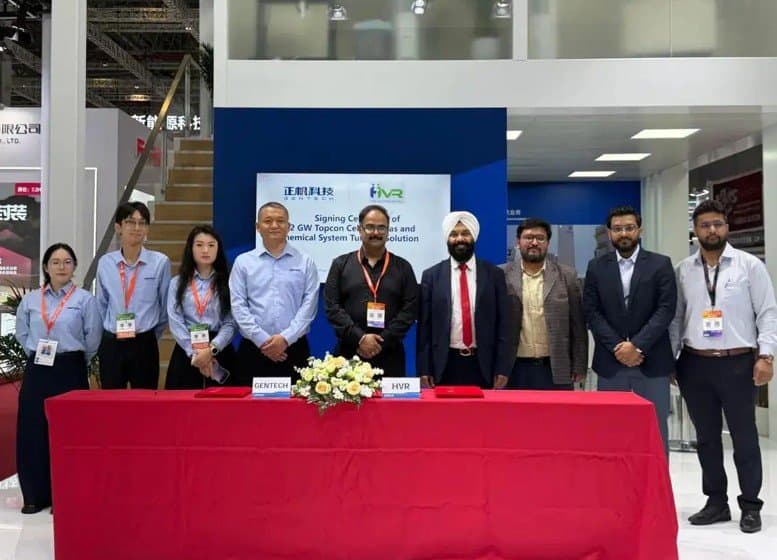 HVR Solar Signs Global MoUs to Establish 1.2 GW TOPCon Solar Cell Manufacturing Facility in Uttar Pradesh