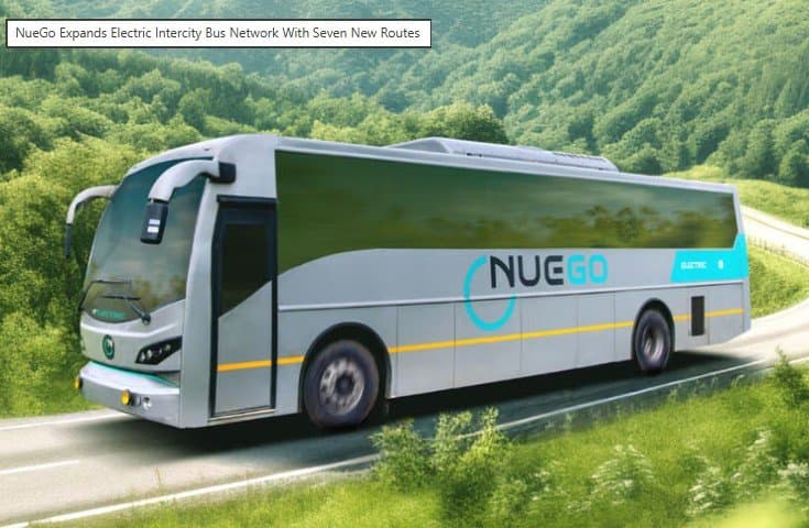 NueGo Expands Electric Intercity Bus Network with New Routes Across India