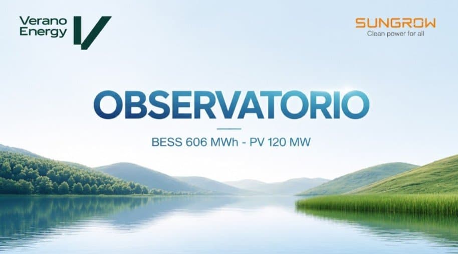 Sungrow to Deliver 606 MWh Energy Storage System for Verano Energy’s Observatorio Project in Chile