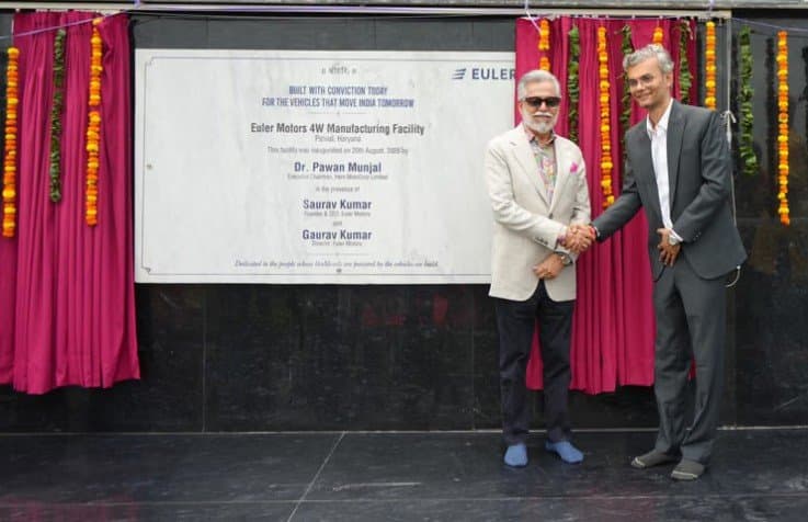 Euler Motors Expands Palwal Facility with ₹100 Crore Investment for Electric 4W Manufacturing