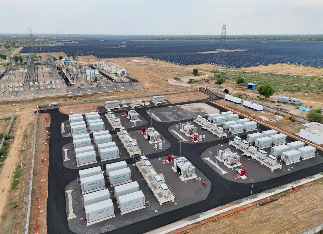 Serentica Renewables Commissions Phase 1 of 1 GWh Battery Energy Storage System in Bikaner 