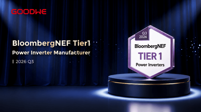 GoodWe Included in BloombergNEF Tier 1 Power Inverter List for Sixth Consecutive Quarter
