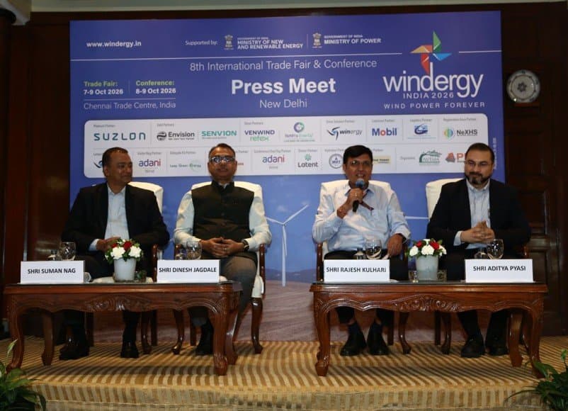 Windergy India 2026: India’s Wind Sector Charts Path to 100 GW as Manufacturing, Offshore and Repowering Converge