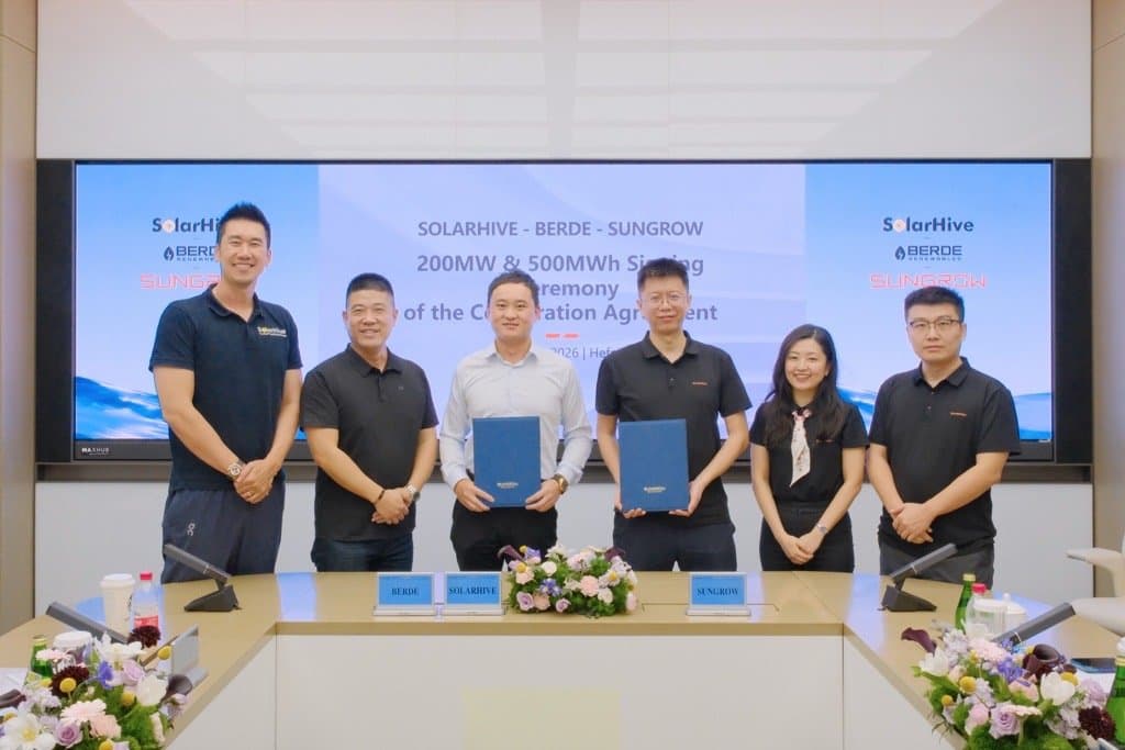 Berde Renewables with Sungrow and Solar Hive Launch 200MW Solar and 500MWh Battery Storage Partnership in Southeast Asia