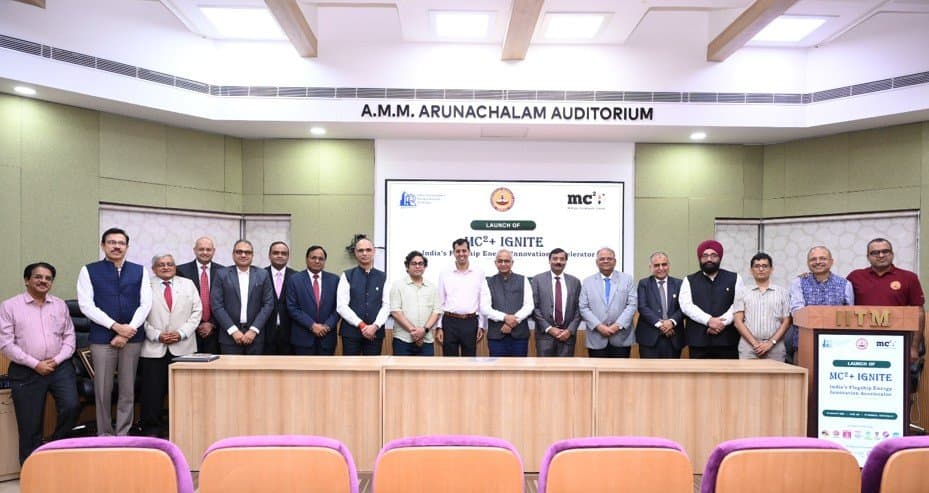 MC²+ Ignite to Select 30 Energy Deep-Tech Startups, Offer Up to ₹2 Crore in Milestone-Linked Funding