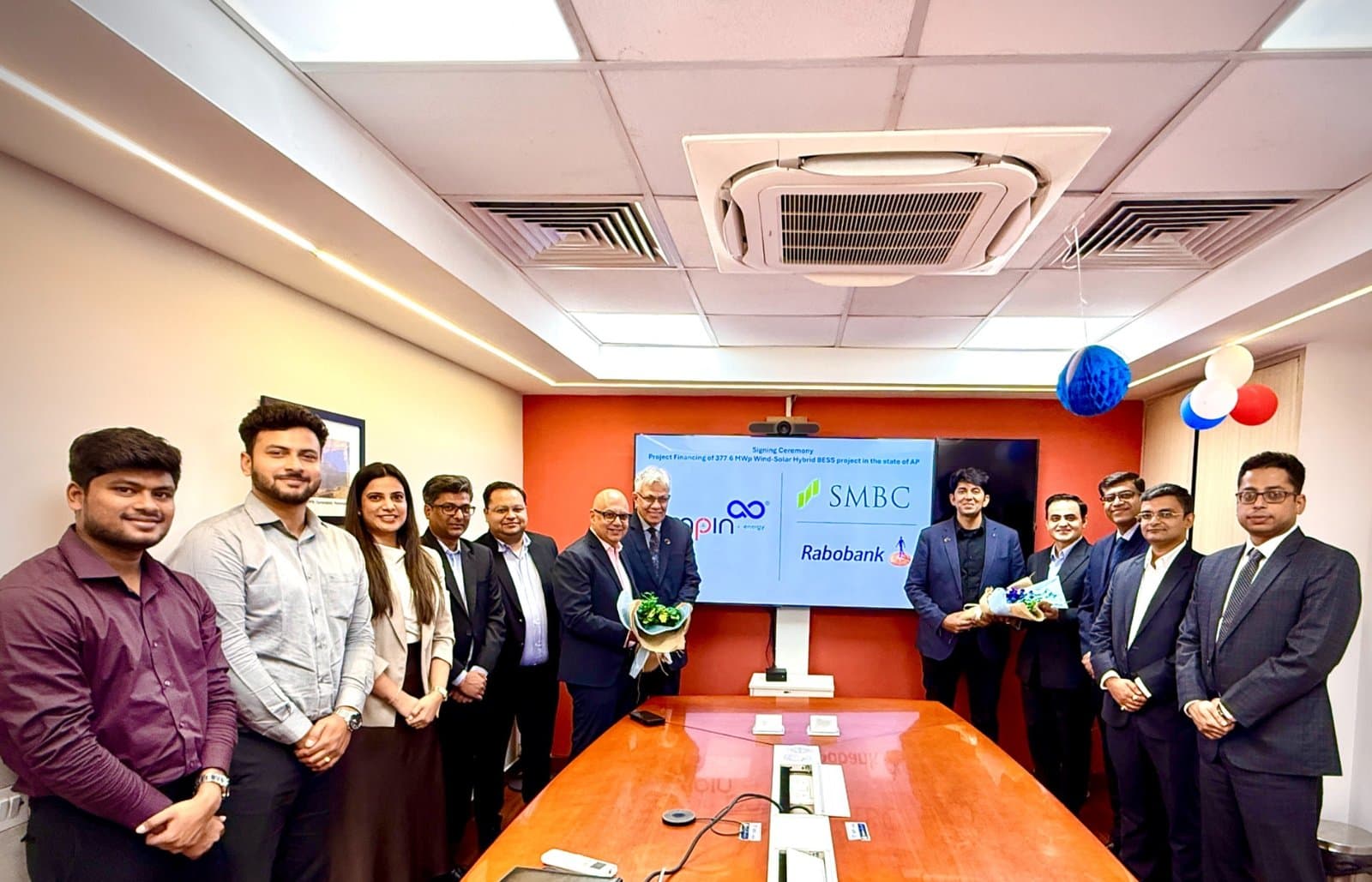 AMPIN Energy Transition Secures USD 195 Million Green Financing from SMBC and Rabobank for 100 MW Hybrid RE Project