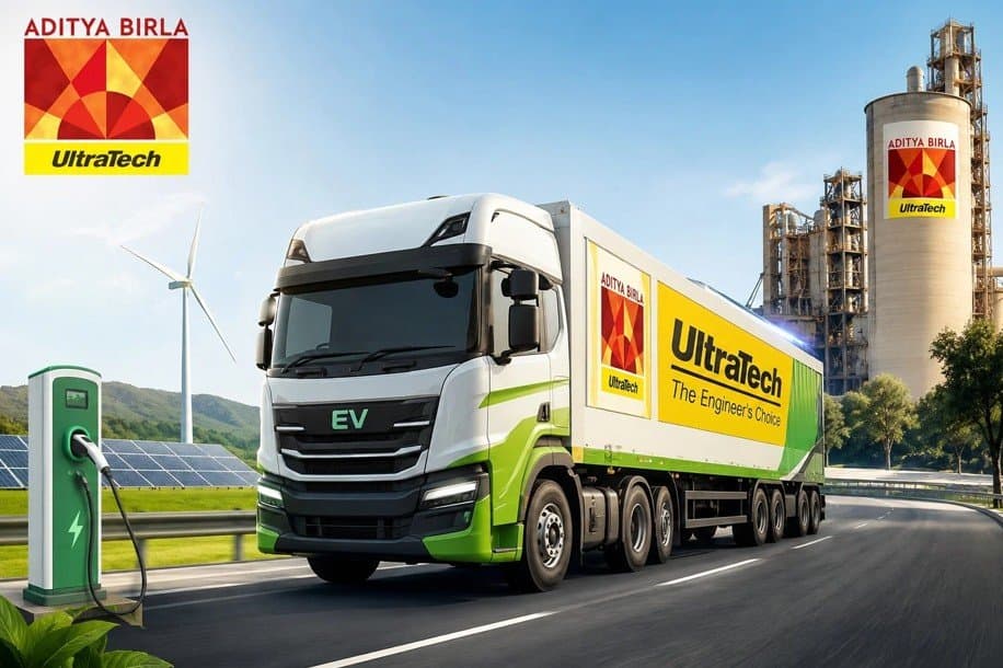UltraTech Cement to Deploy Over 600 Electric Trucks by December 2026