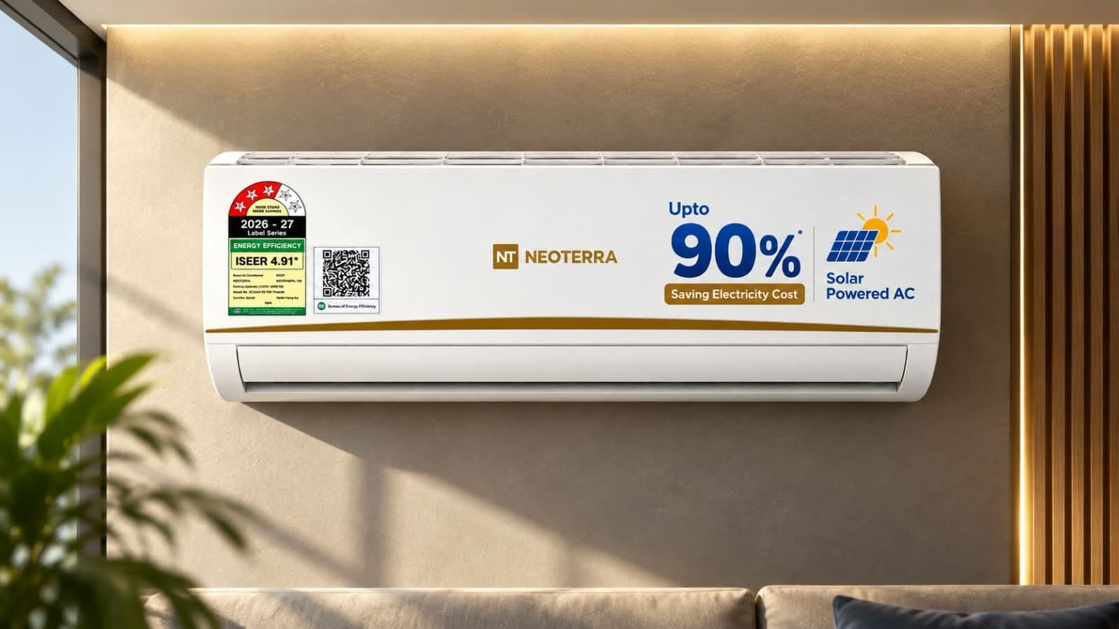 Neoterra Reimagines Cooling for India’s Small Businesses with Smart AC’s powered by Solar