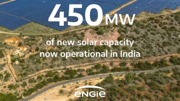 ENGIE Commissions 450 MW of Solar Capacity in India